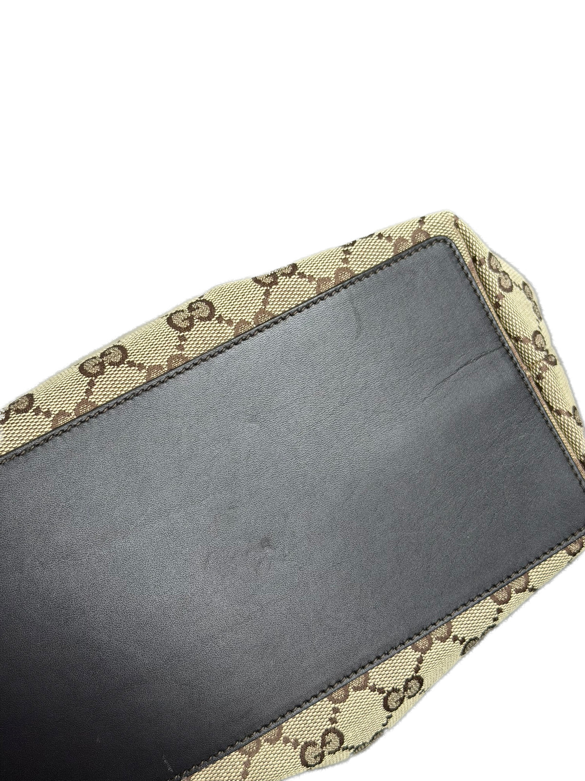 GUCCI GG Canvas Beige Tote Bag