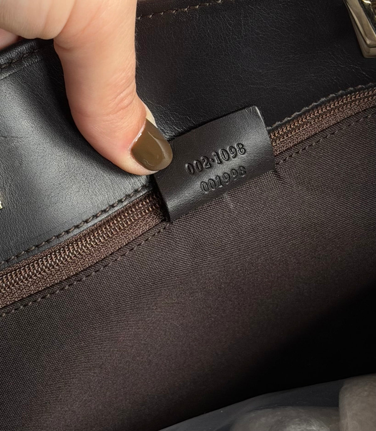 GUCCI GG Canvas Beige Tote Bag