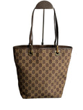 GUCCI GG Canvas Mini Tote Brown